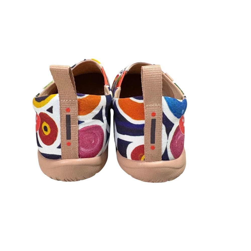 UIN Oopsie Daisy Lightweight Slip-On Canvas Shoes EUC Women's Size 9.5 - Picture 4 of 6